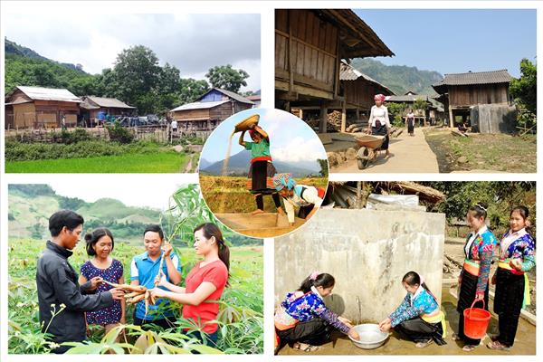 Hộ đồng bào dân tộc thiểu số nghèo được hỗ trợ nhà ở, đất sản xuất và chuyển đổi nghề Hộ đồng bào dân tộc thiểu số nghèo được hỗ trợ nhà ở, đất sản xuất và chuyển đổi nghề